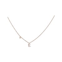 Collar Crivelli Mujer Lettere in Oro Diamante 234-3580-G - 234-3580-G